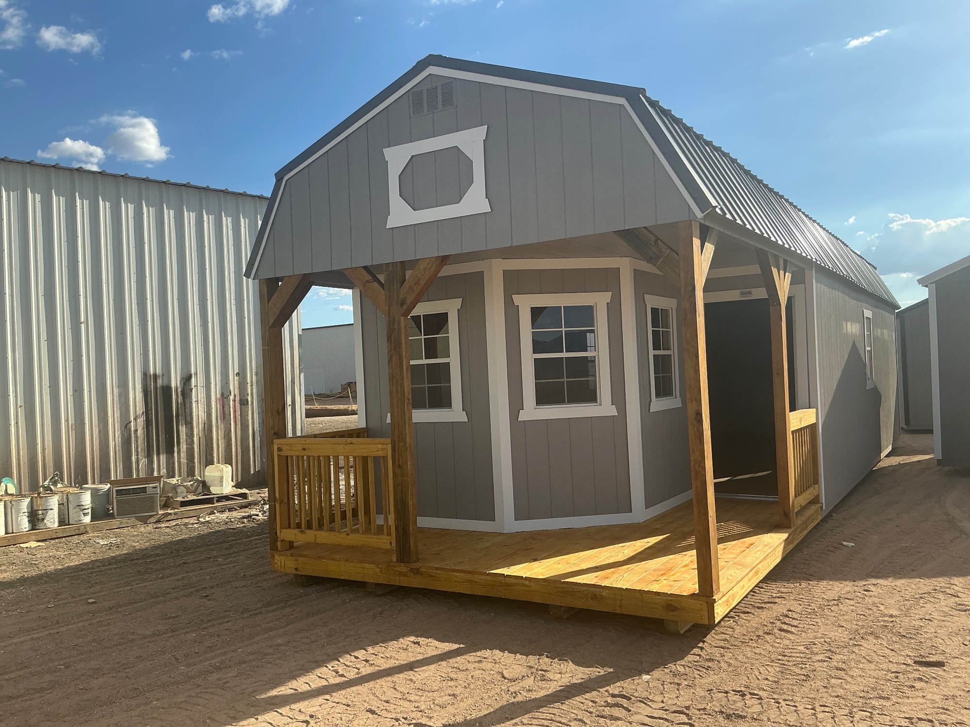 Lofted Barn Deluxe Playhouse - 12x40