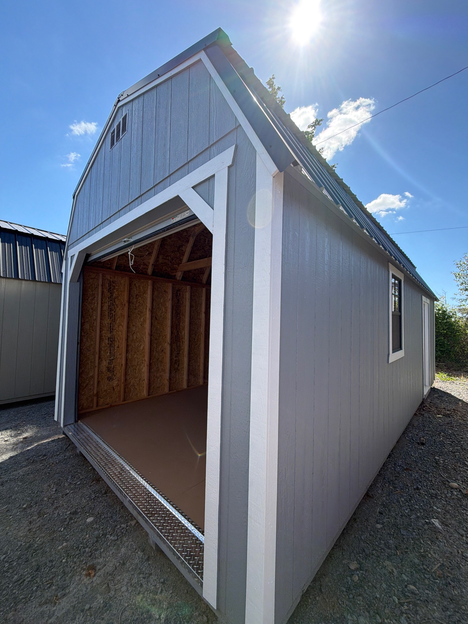 Lofted Barn Garage - 12x24