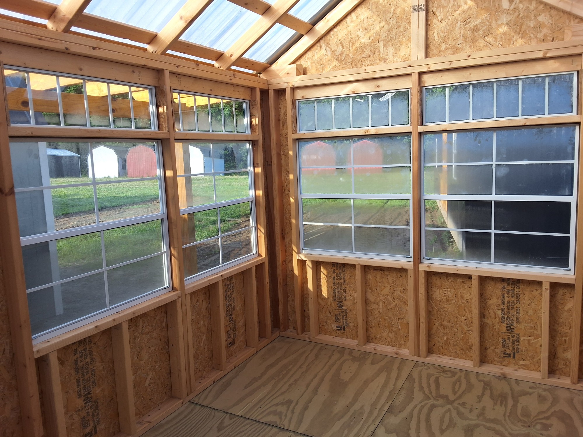 Green House with shed image 9