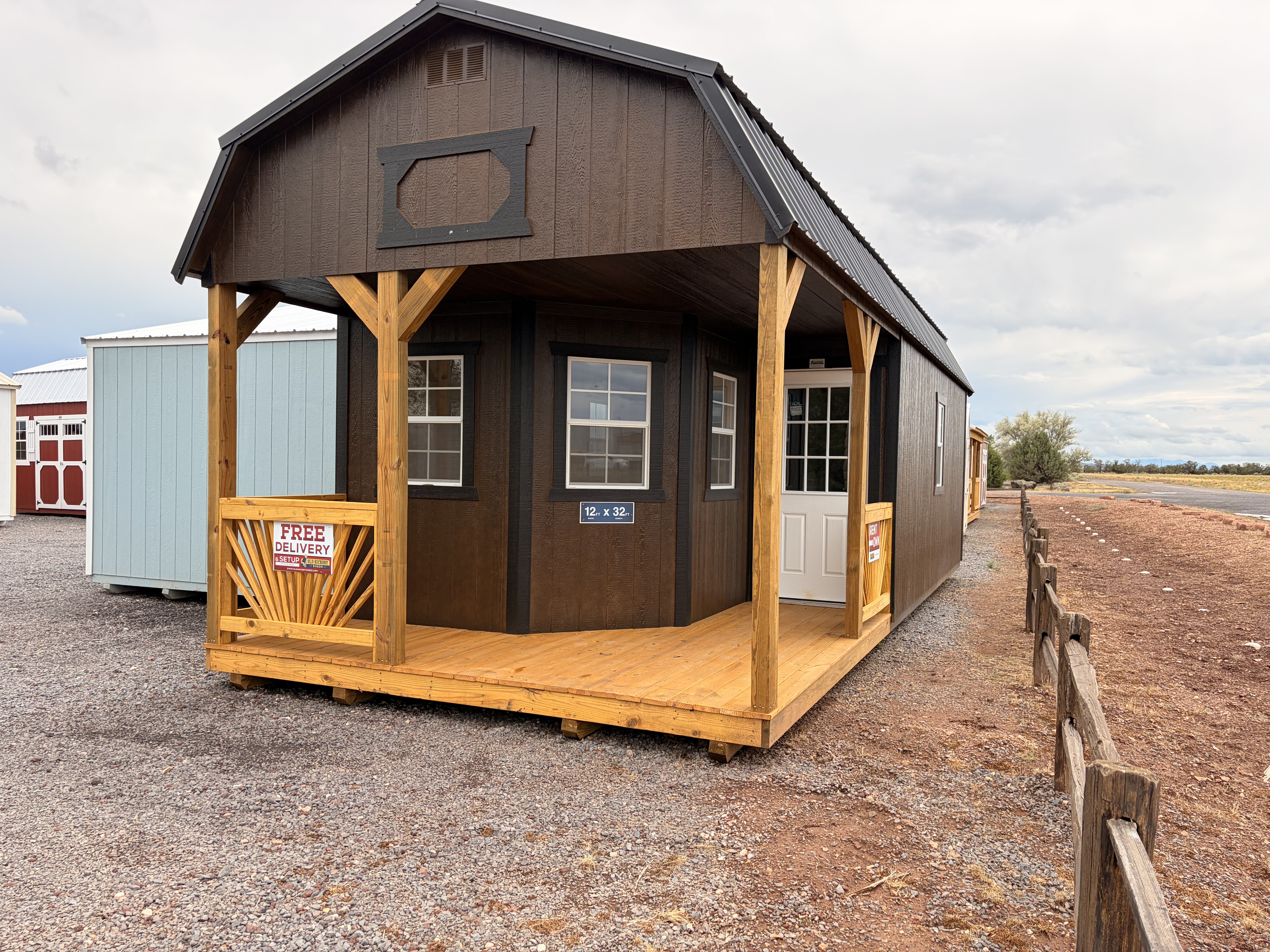 Lofted Barn Deluxe Playhouse - 12x32