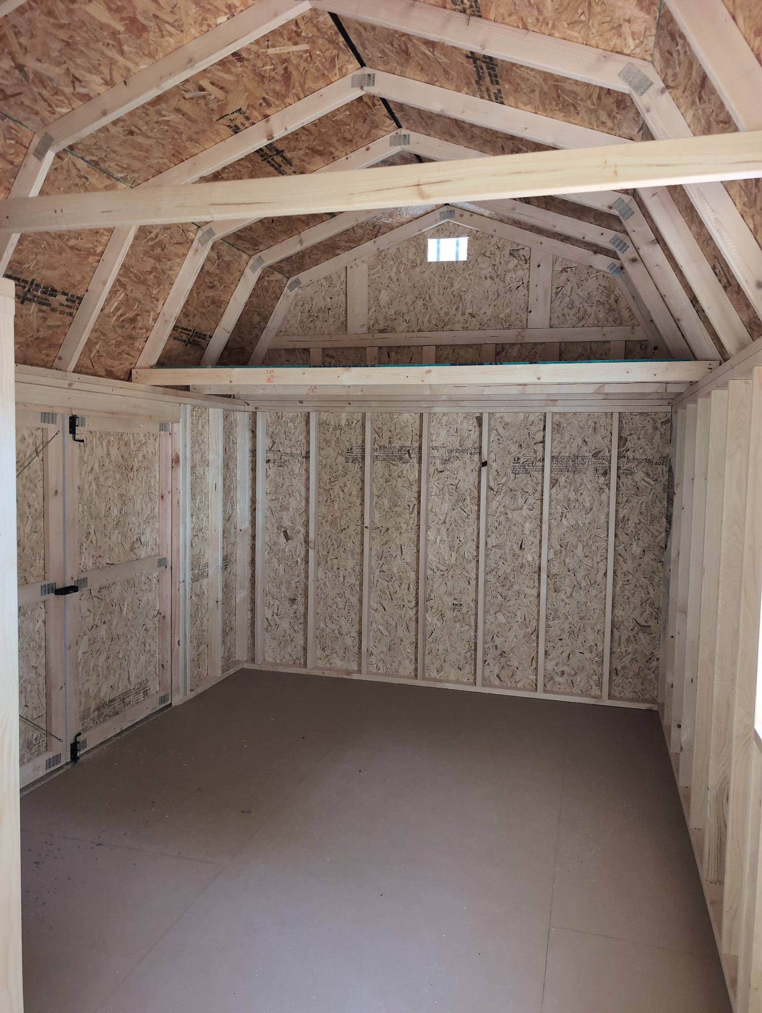 Lofted Barn Side Porch - 10x20 image 4
