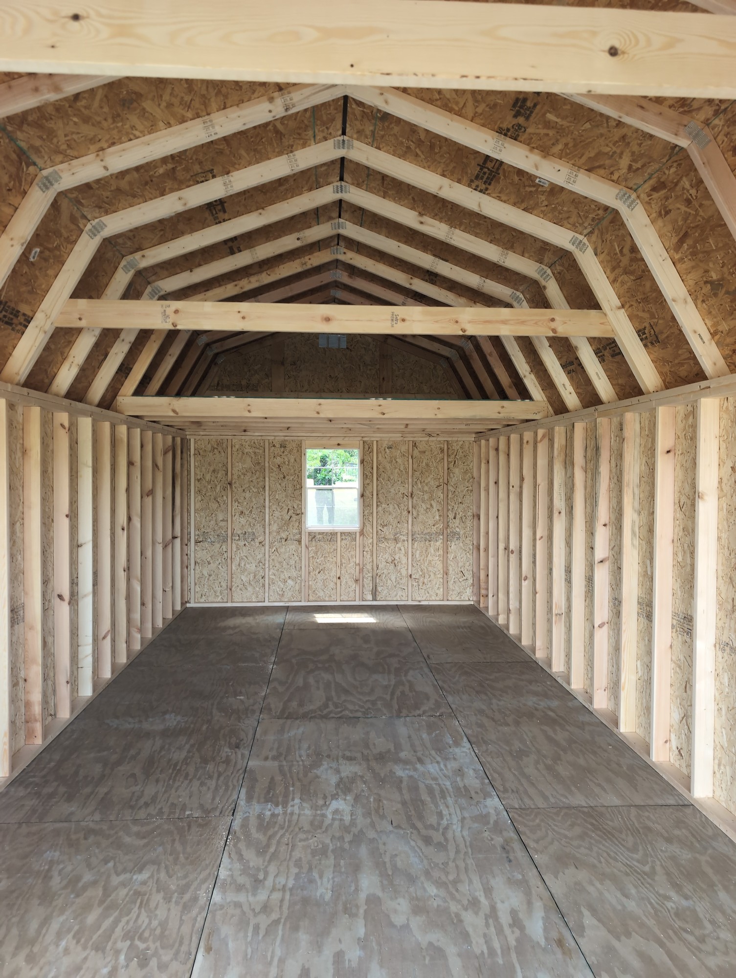 Lofted Barn Garage - 12x28 image 4