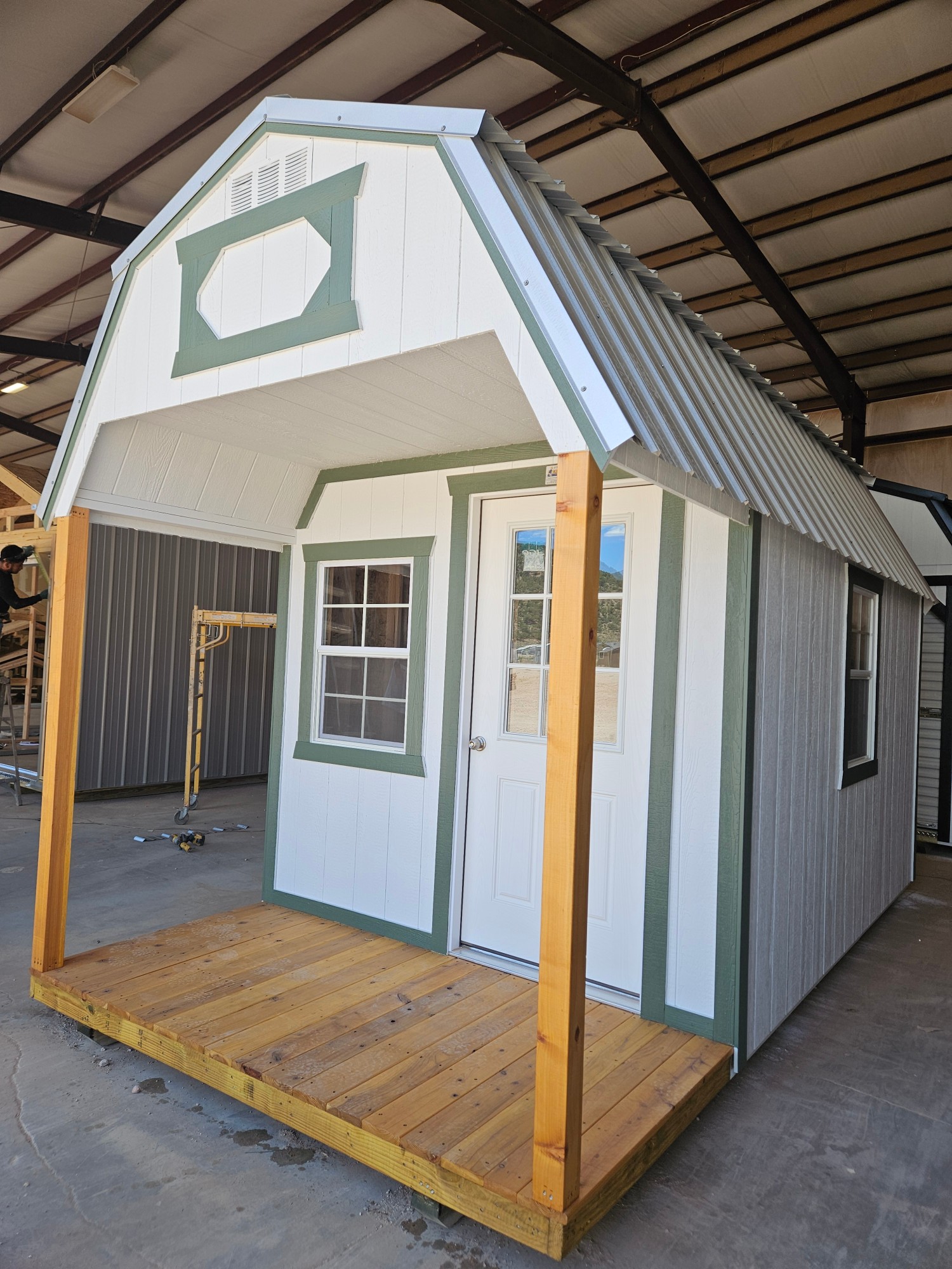 Lofted Barn Playhouse - 8x16