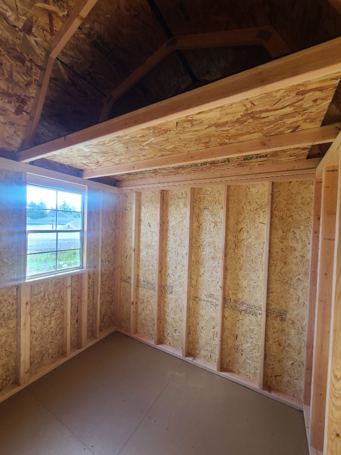 Lofted Barn - 8x12 w/ Side Window! image 9