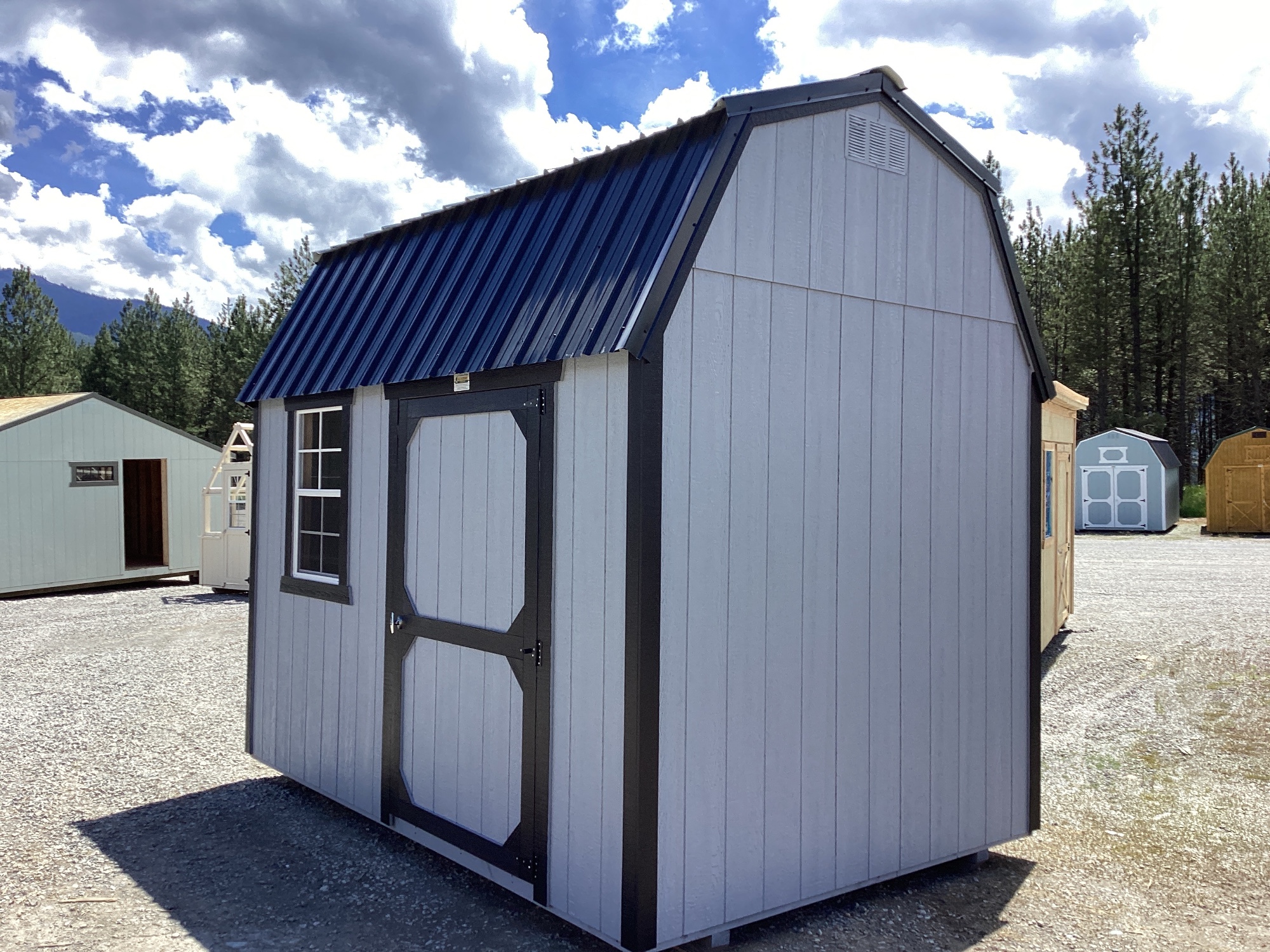 Lofted Barn - 8x12 w/ Side Window! image 14