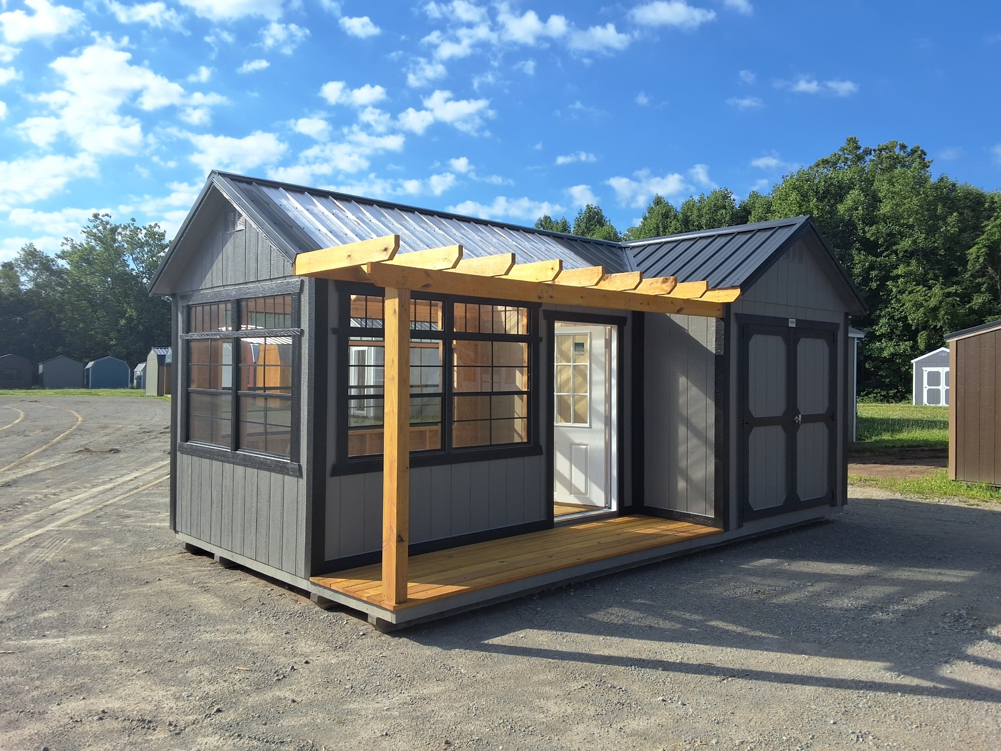 Utility Side Porch - 12x20