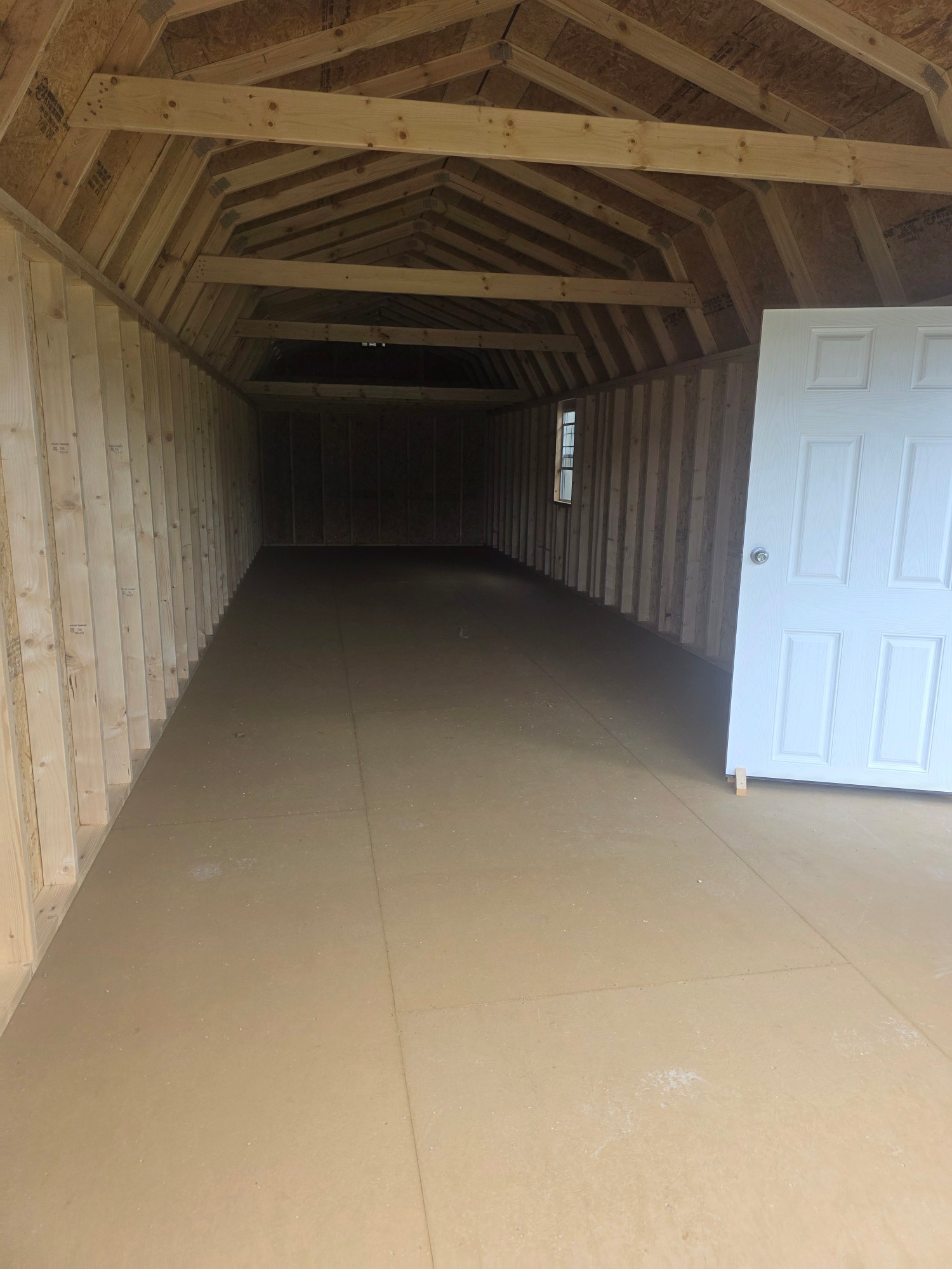 Lofted Barn Garage - 12x40 image 4
