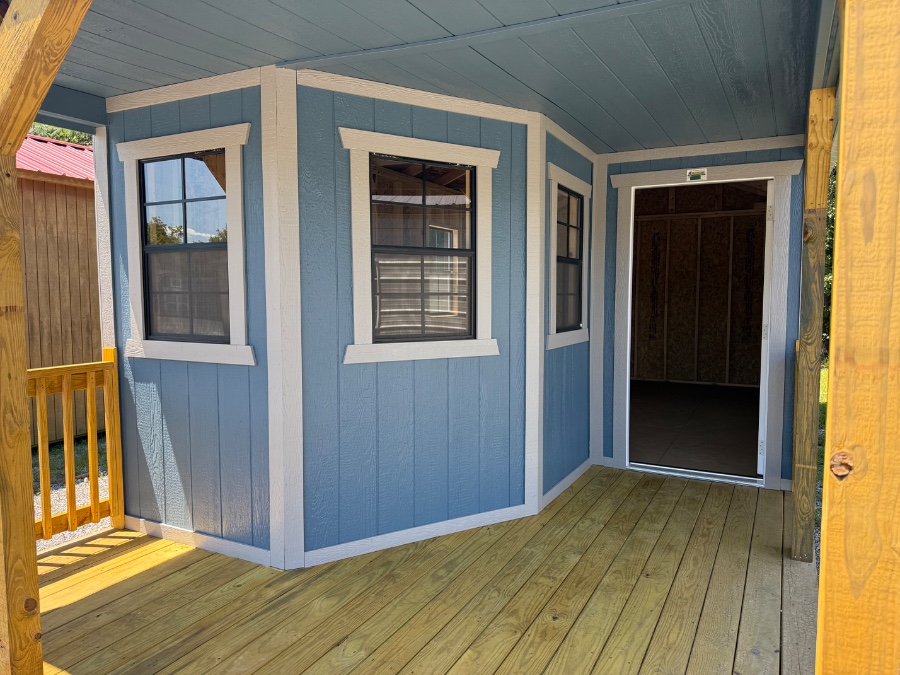 Utility Deluxe Playhouse - 12x28 image 3