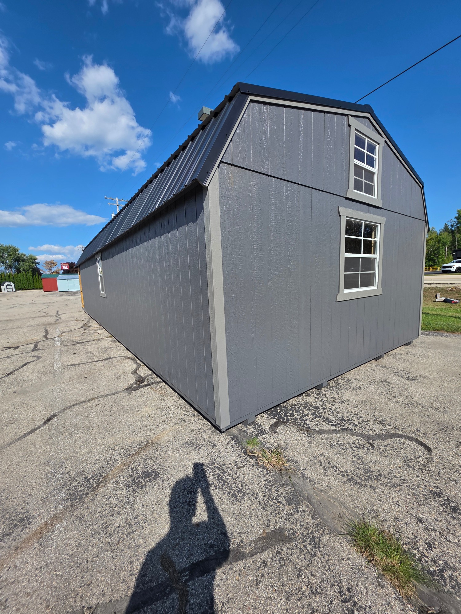 Lofted Barn Deluxe Playhouse - 16x40 image 2