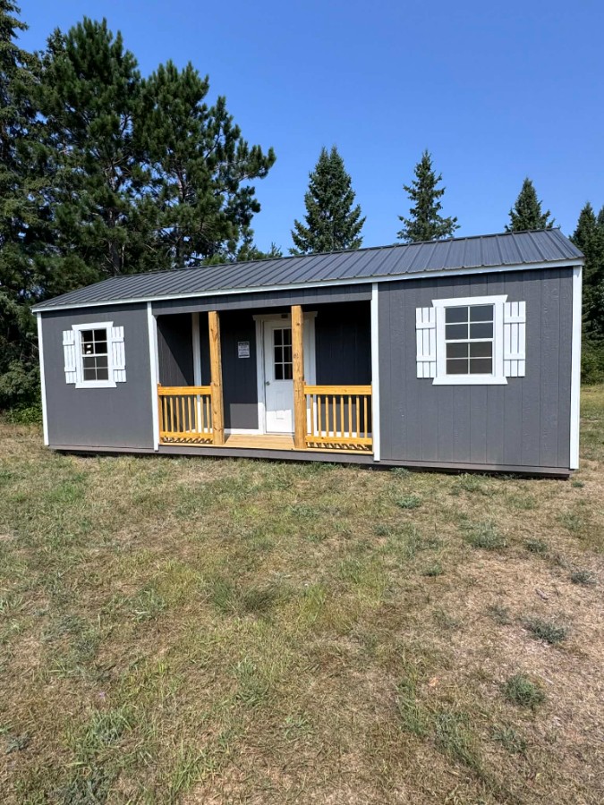 Utility Center Porch - 14x28 (Discount:  $1,555.35 OFF!)