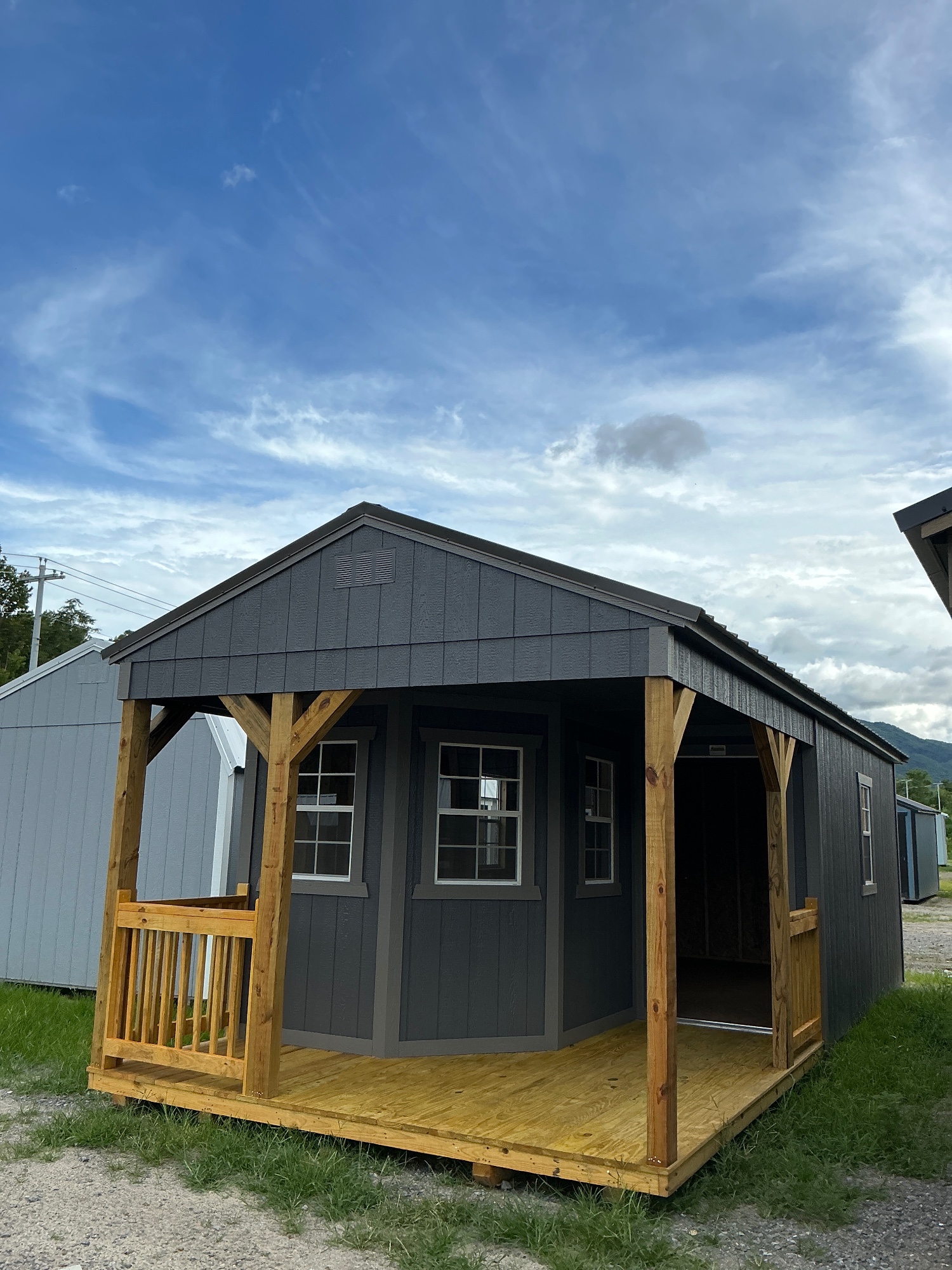 #1 Utility Deluxe Playhouse - 12x28
