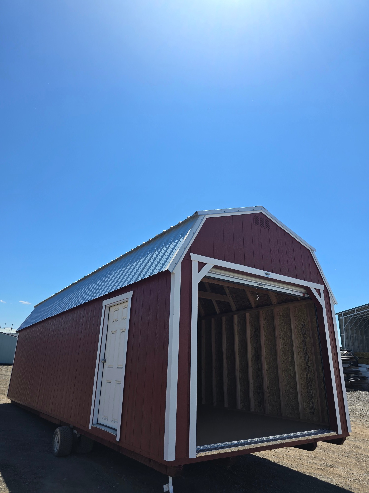 Lofted Barn Garage - 12x32