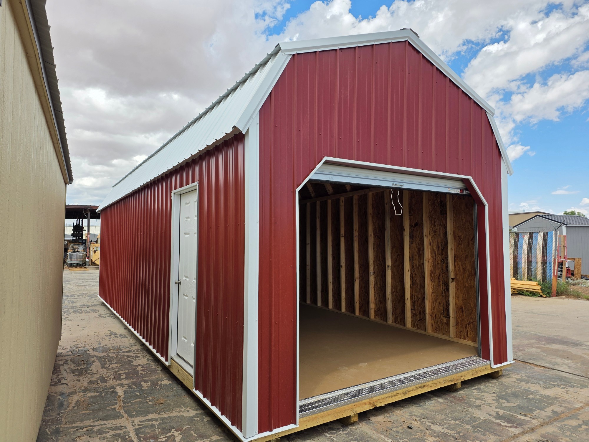 Lofted Barn Garage - 12x32