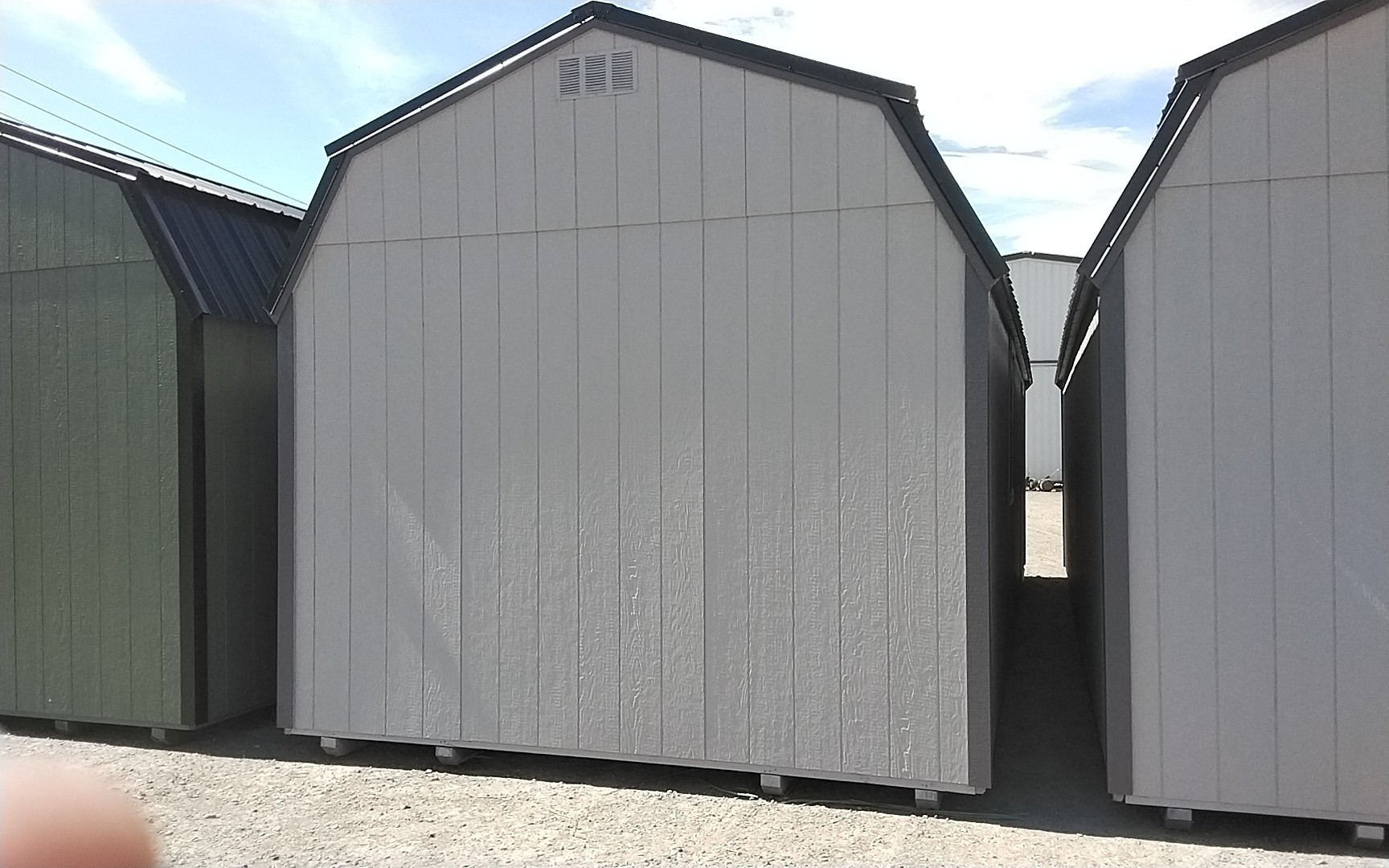 Lofted Barn Garage - 12x28 image 2