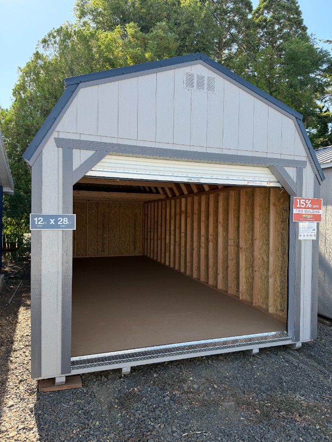 Lofted Barn Garage - 12x28 - D