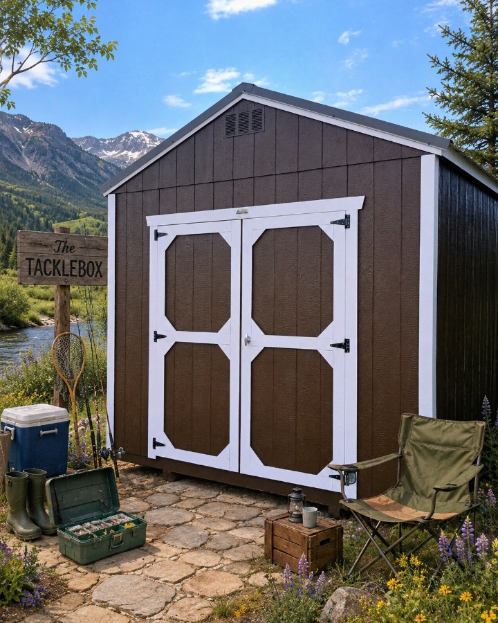 'The Tacklebox' 10x16 Utility Shed