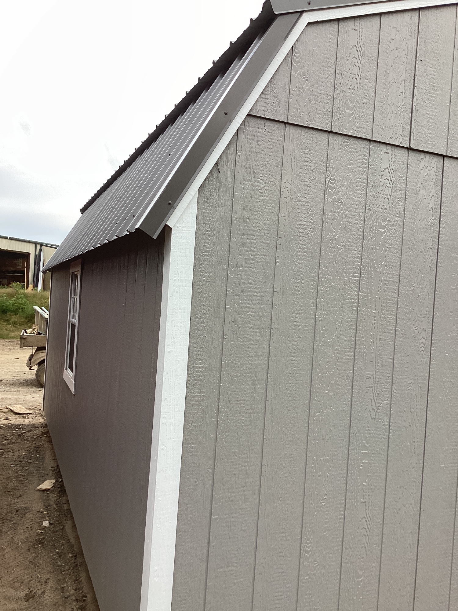 Lofted Barn Side Porch - 10x20 image 2