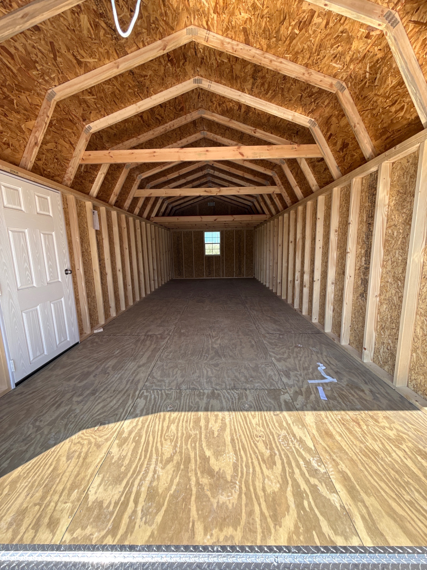 Lofted Barn Garage - 12x28 image 5