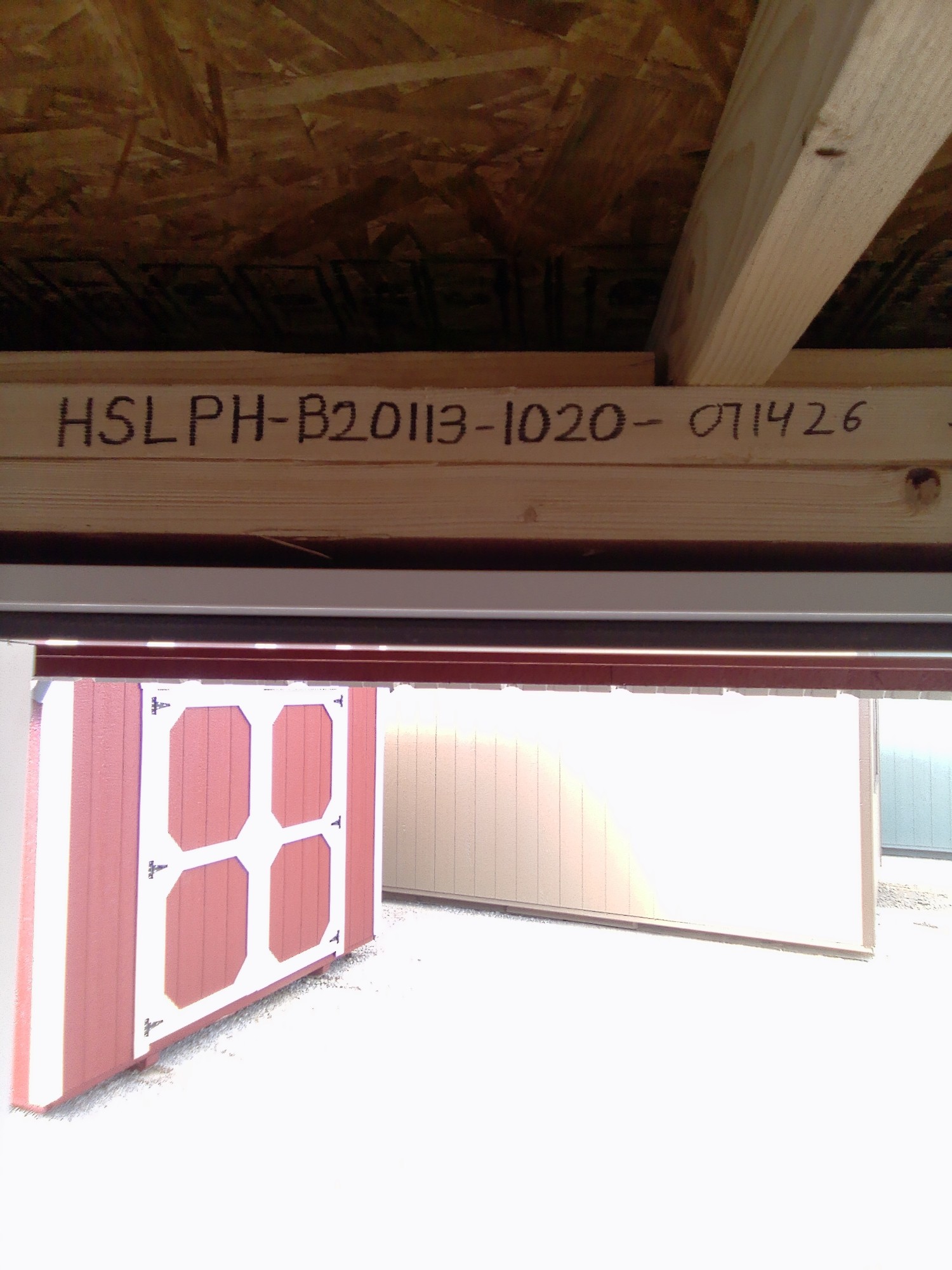 Lofted Barn Side Porch - 10x20 image 4