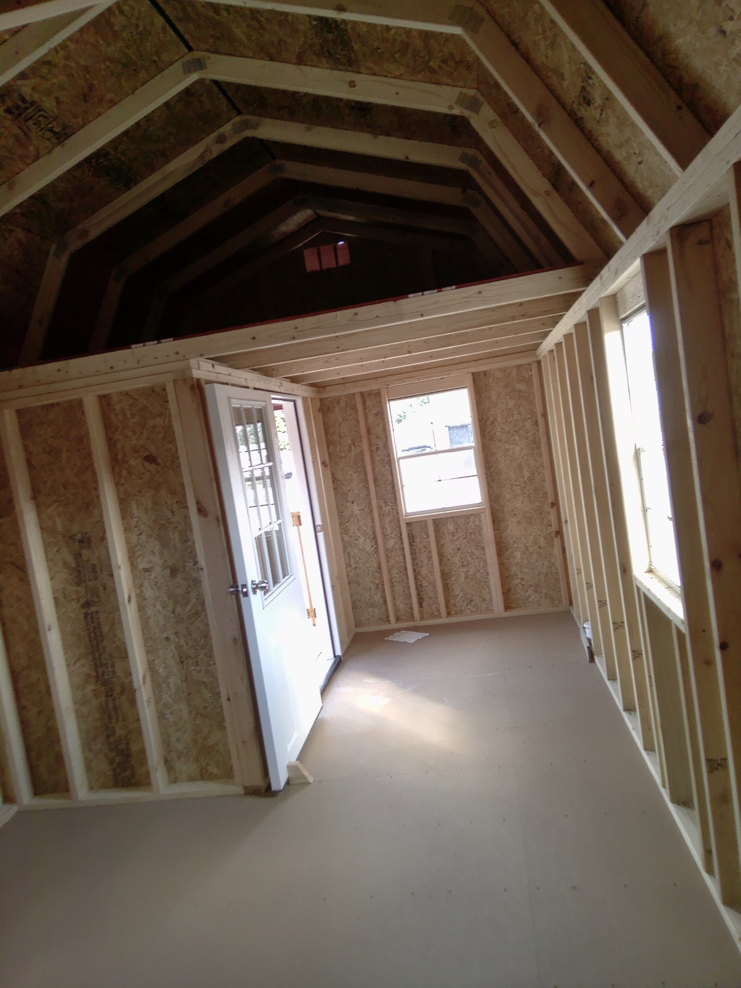 Lofted Barn Side Porch - 10x20 image 5