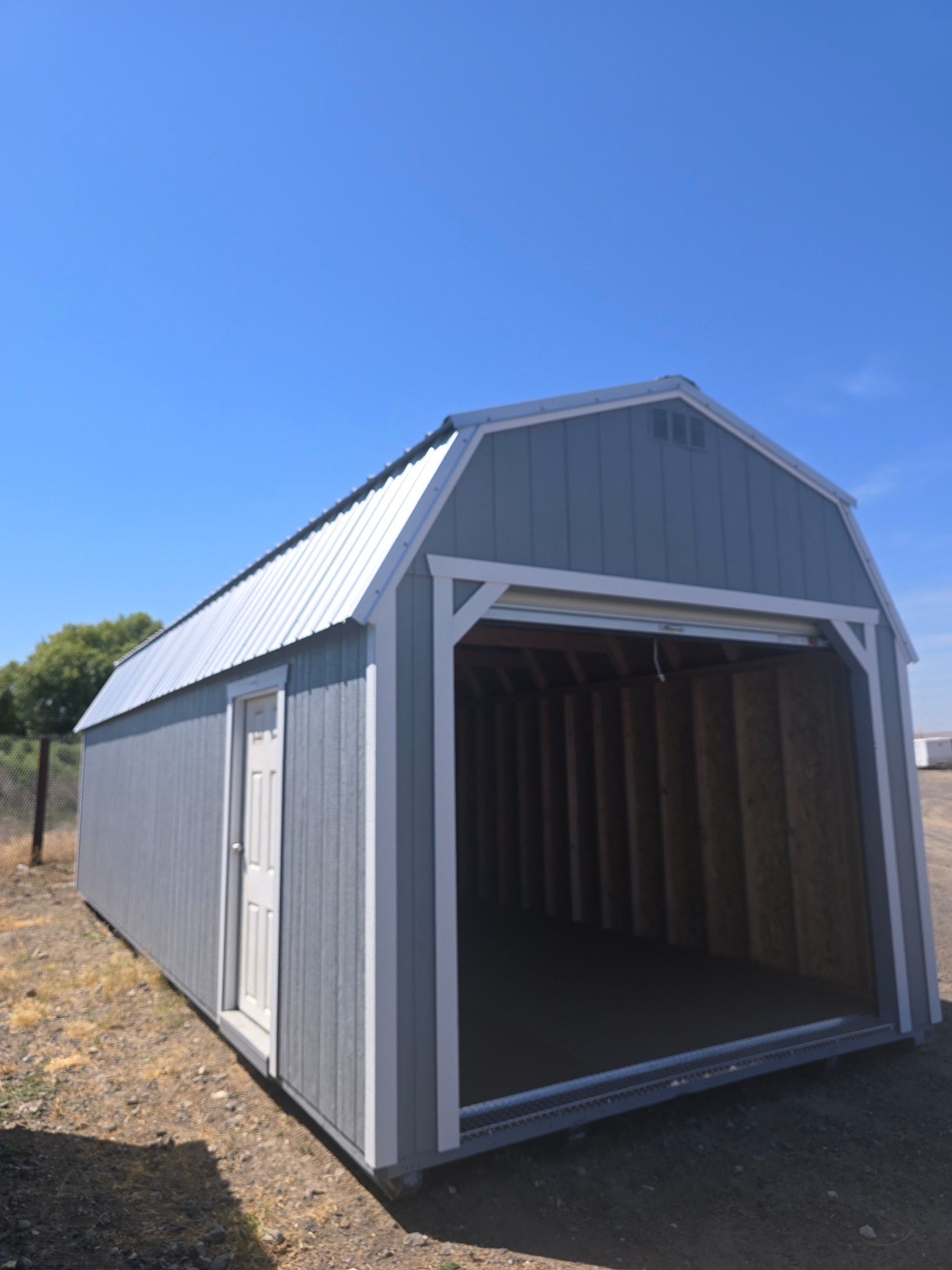 Lofted Barn Garage - 12x32