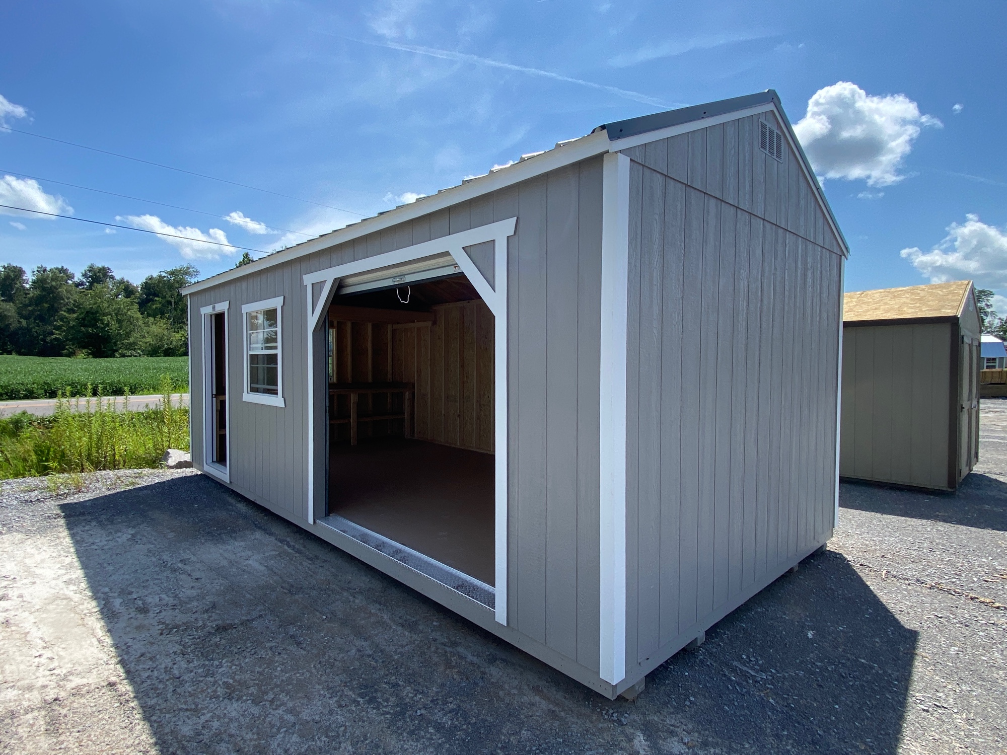 Utility 8' Garage - 12x24