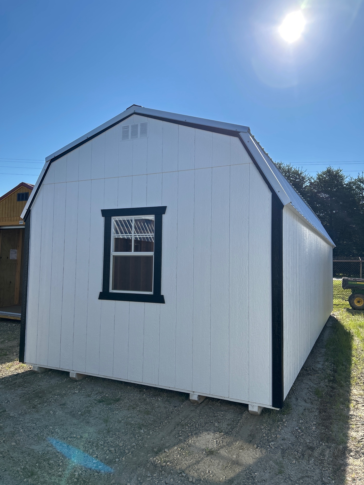 Lofted Barn Garage - 12x28 image 2