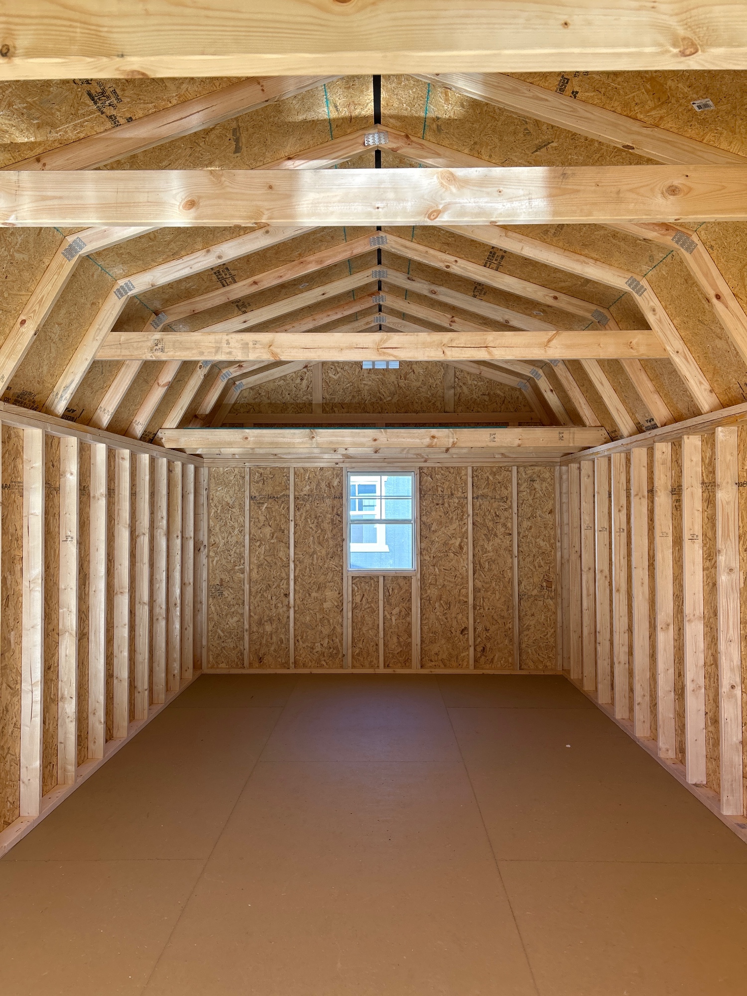 Lofted Barn Garage - 12x28 image 4