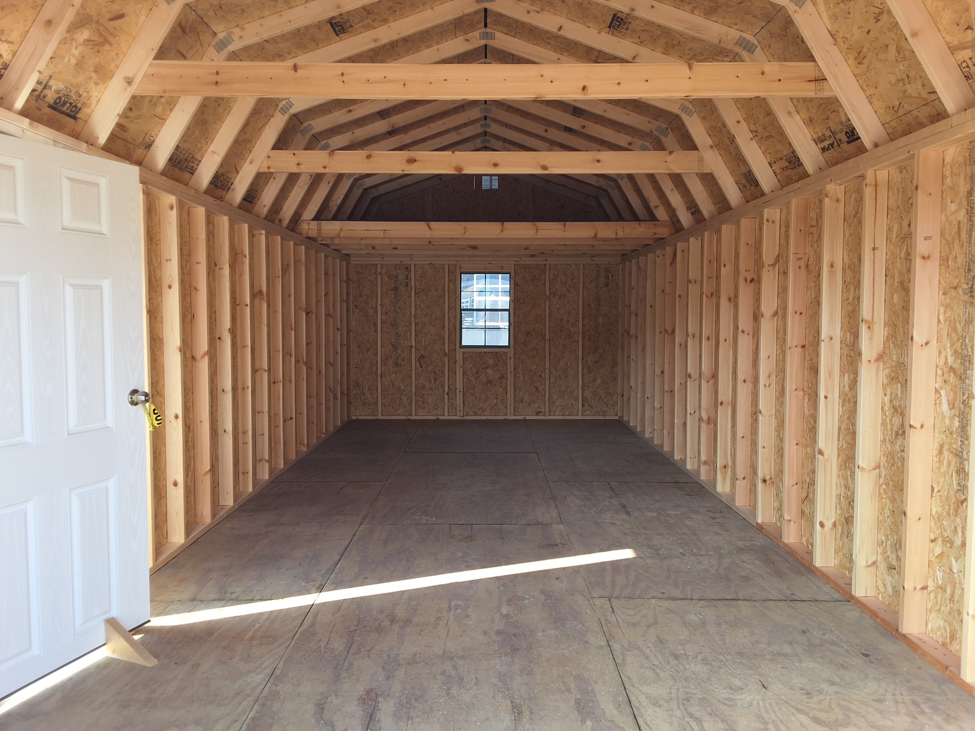 Lofted Barn Garage - 12x28 image 4
