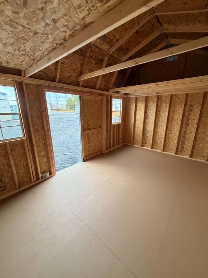 Lofted Barn - 10x16 - 2 Lofts! 2 Windows! SIDE ENTRY image 7
