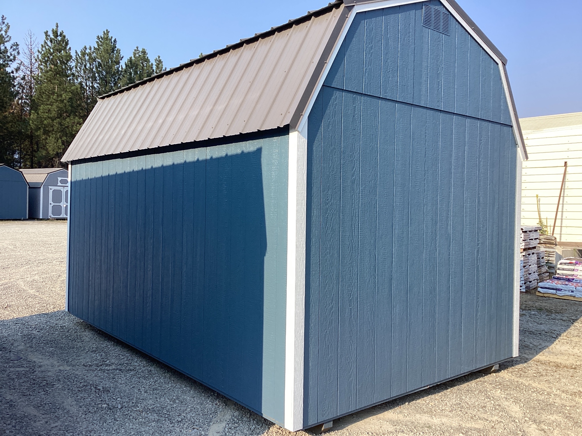 Lofted Barn - 10x16 - 2 Lofts! 2 Windows! SIDE ENTRY image 11