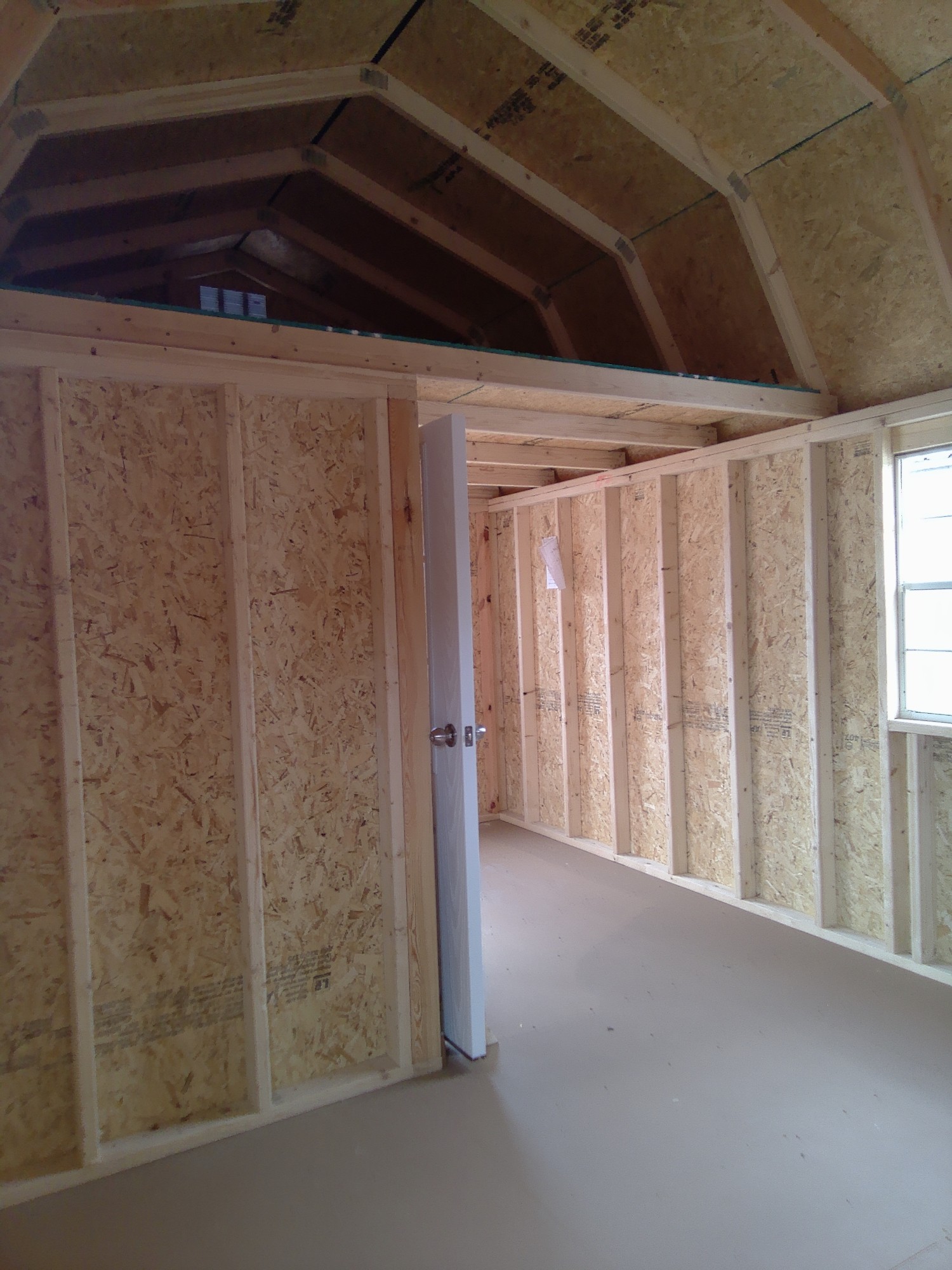 Lofted Barn Side Porch - 10x20 image 4