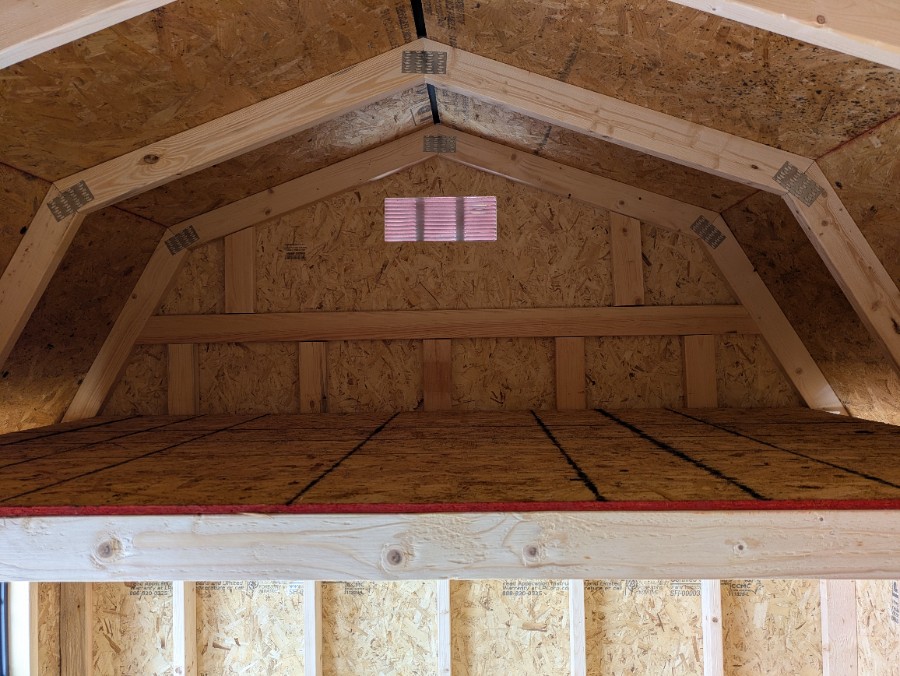 Lofted Barn - 8x12 (In Stock) image 8