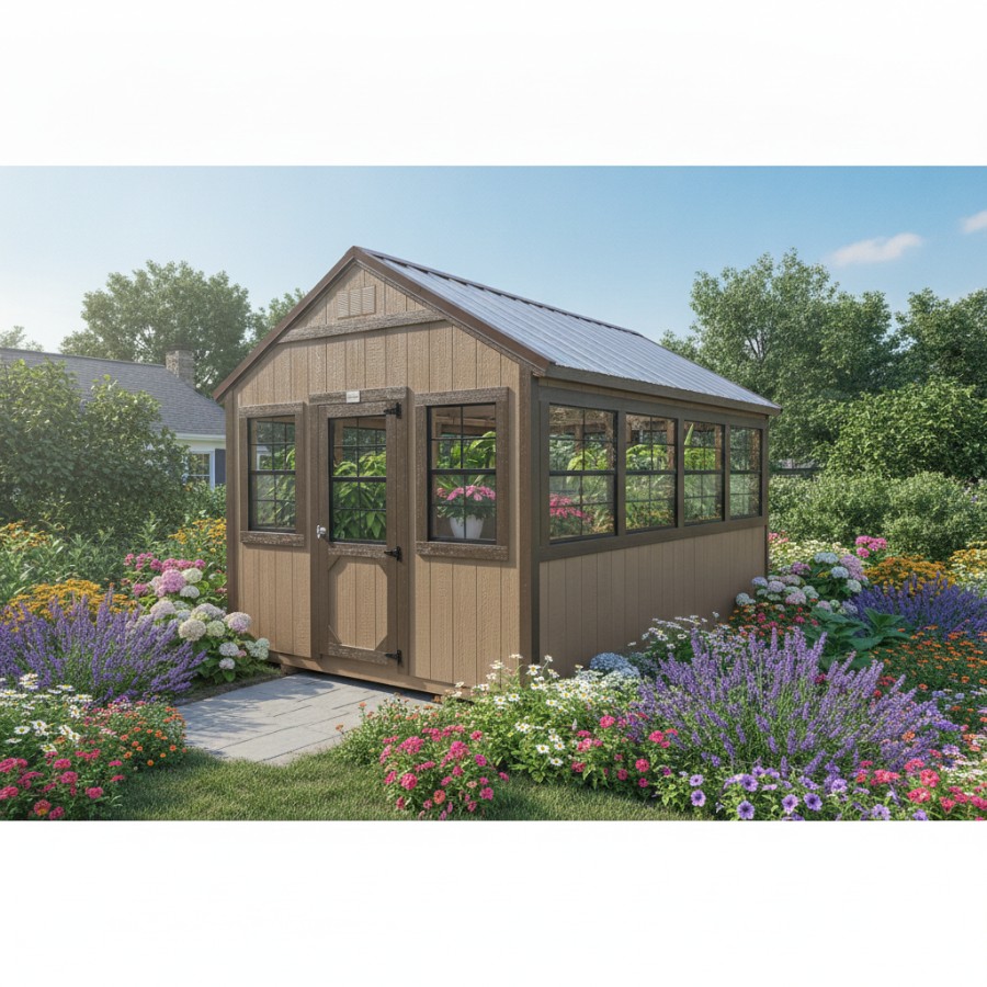 Greenhouse Utility - 10x14 (In Stock) image 11