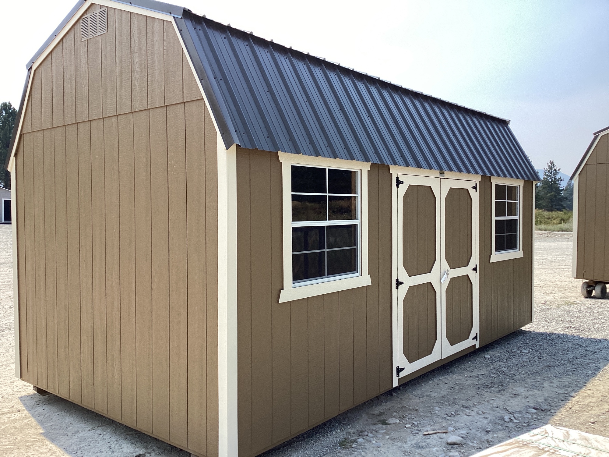 Lofted Barn - 10x20 2 Lofts! 2 Windows!