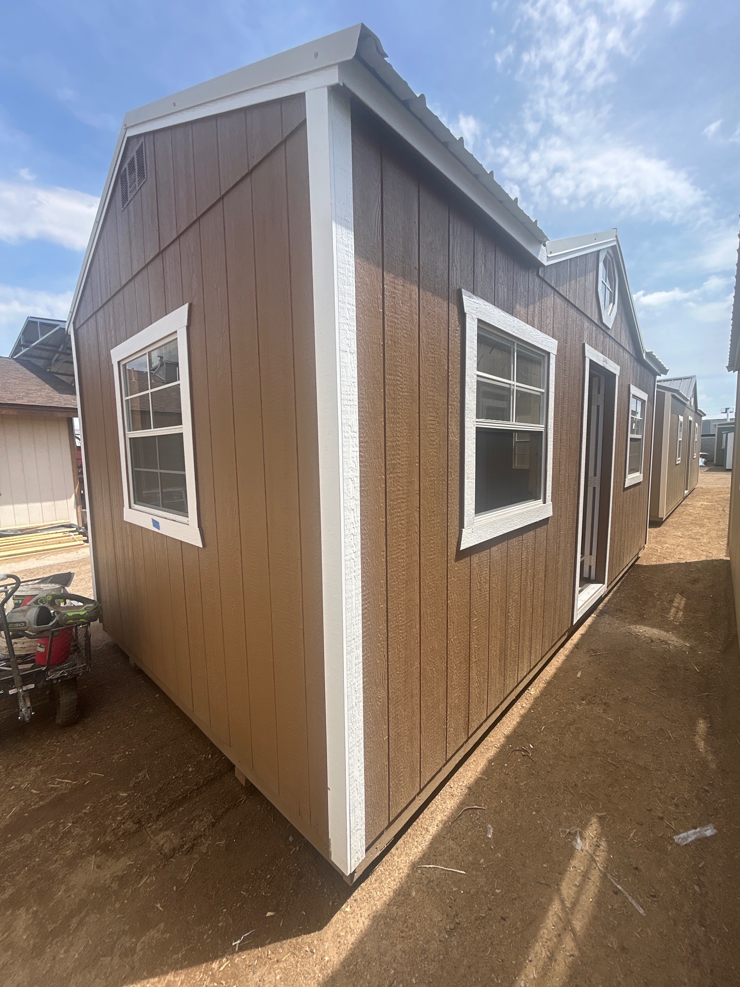 Utility Gable Dormer - 10x20