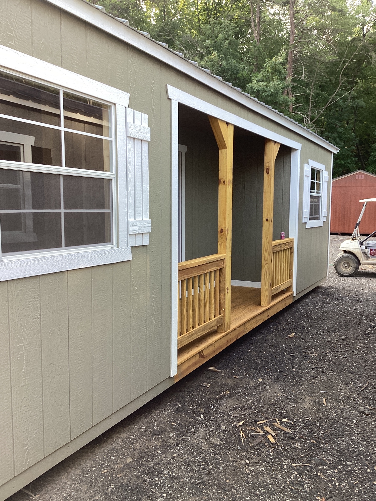 Utility Center Porch - 12x28