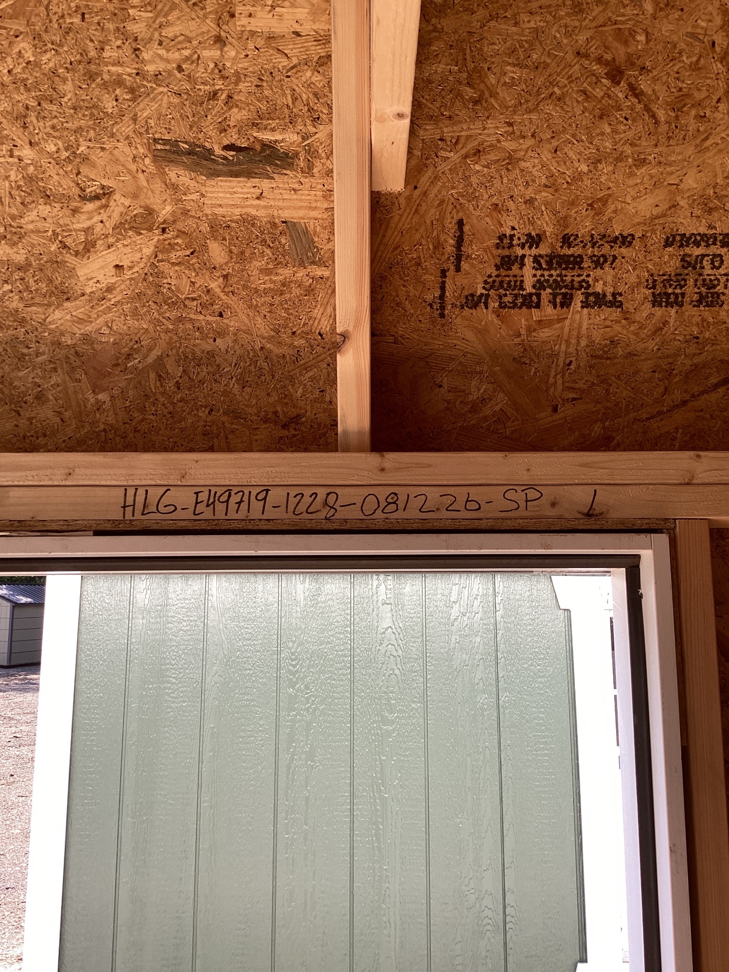 Lofted Barn Garage - 12x28 (#9) image 8