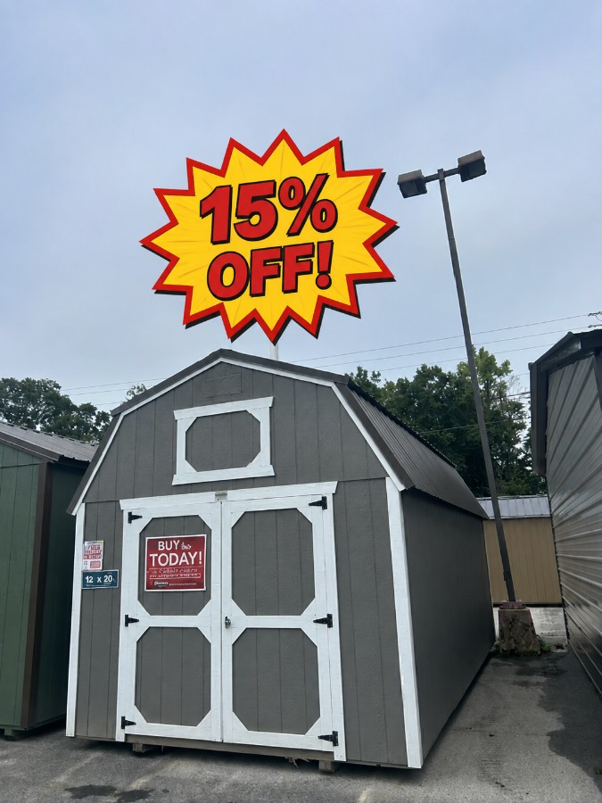 #4 Lofted Barn - 10 X 20 - Special Price ($5,410.25 or as low as $184.02 / Month)
