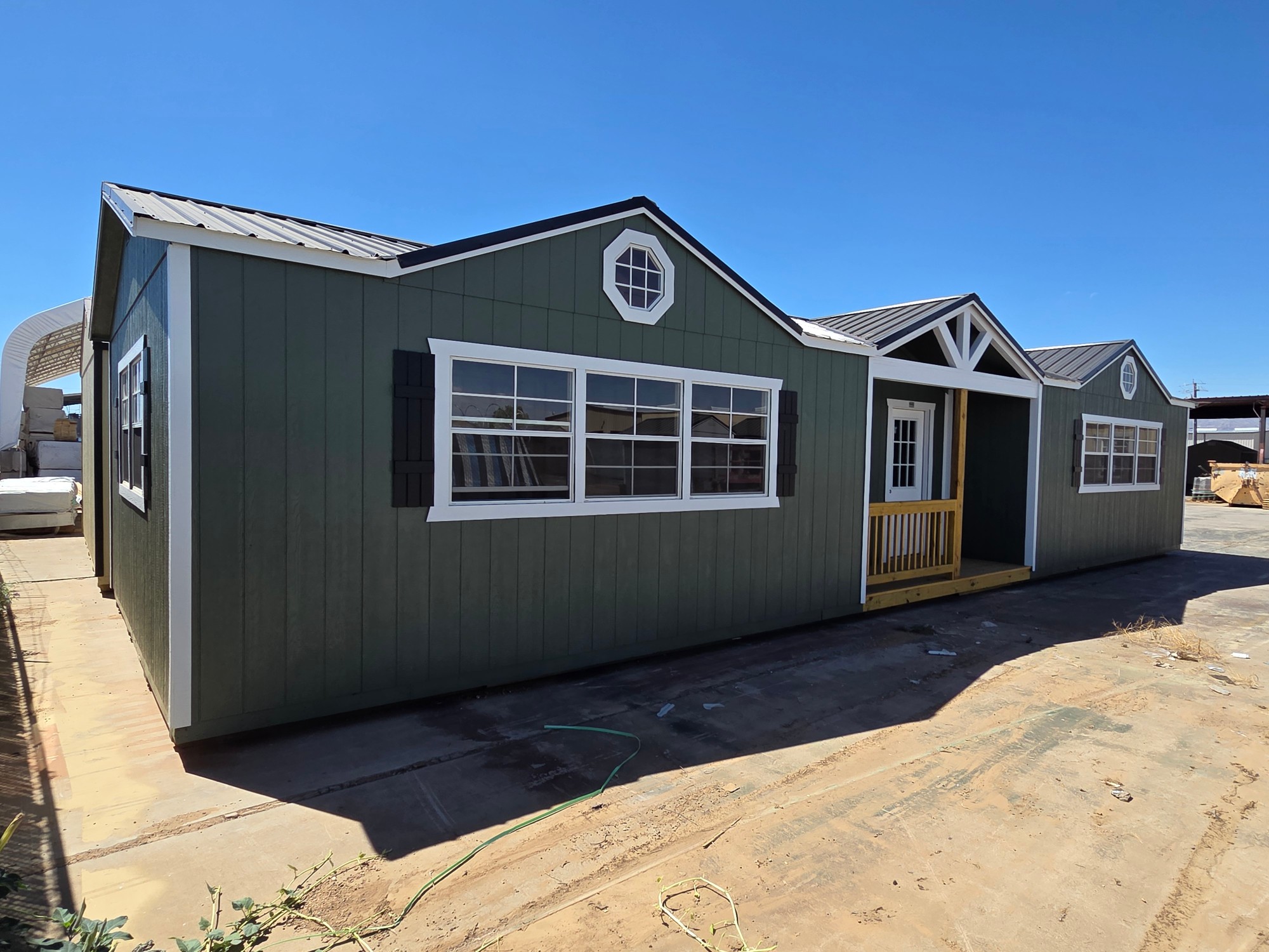 Utility Center Porch - 16x50