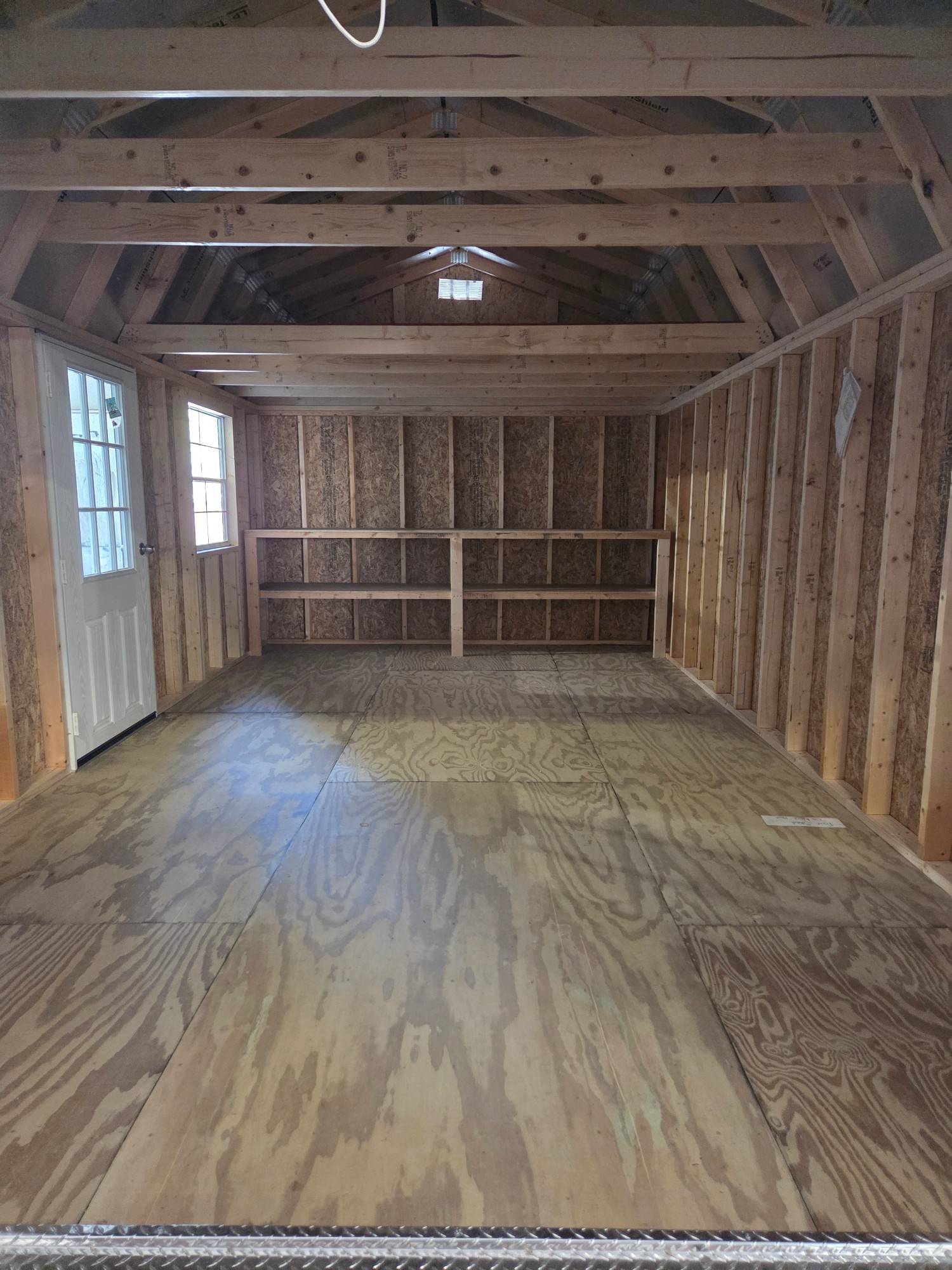 Lofted Barn Garage - 12x20 image 4