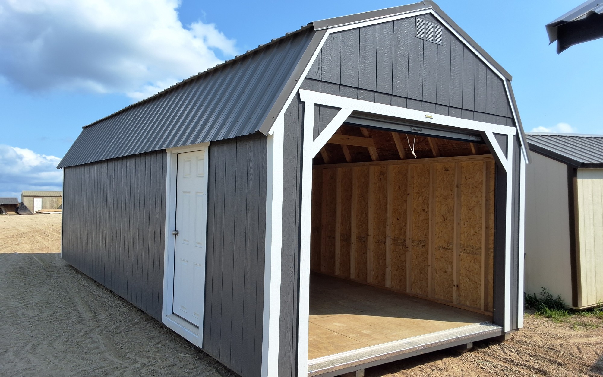 Lofted Barn Garage - 12x28