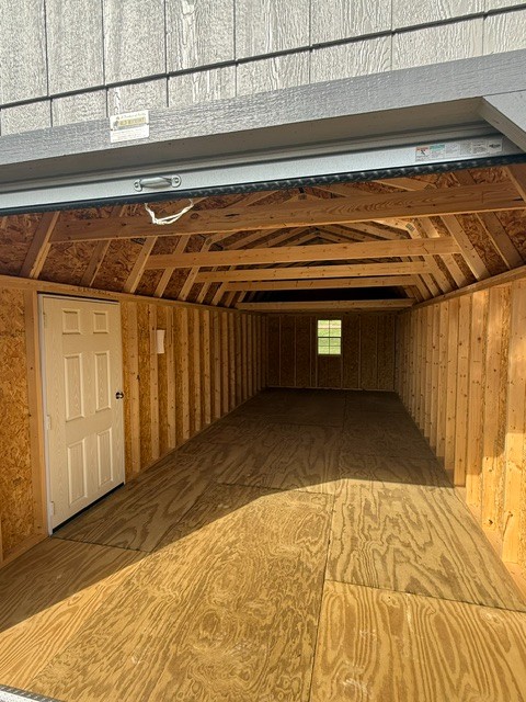 12X28 Lofted Barn W/9' Garage Package image 4