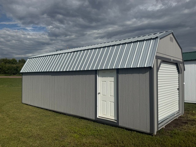 12X28 Lofted Barn W/9' Garage Package image 8