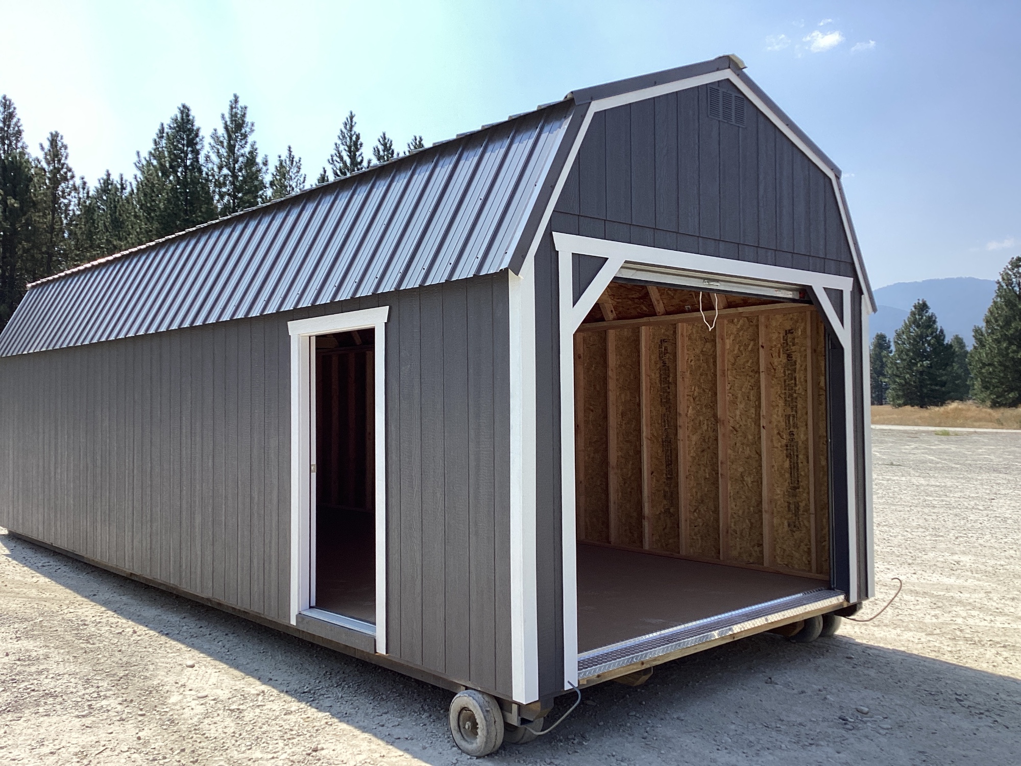 Lofted Barn Garage - 12x32