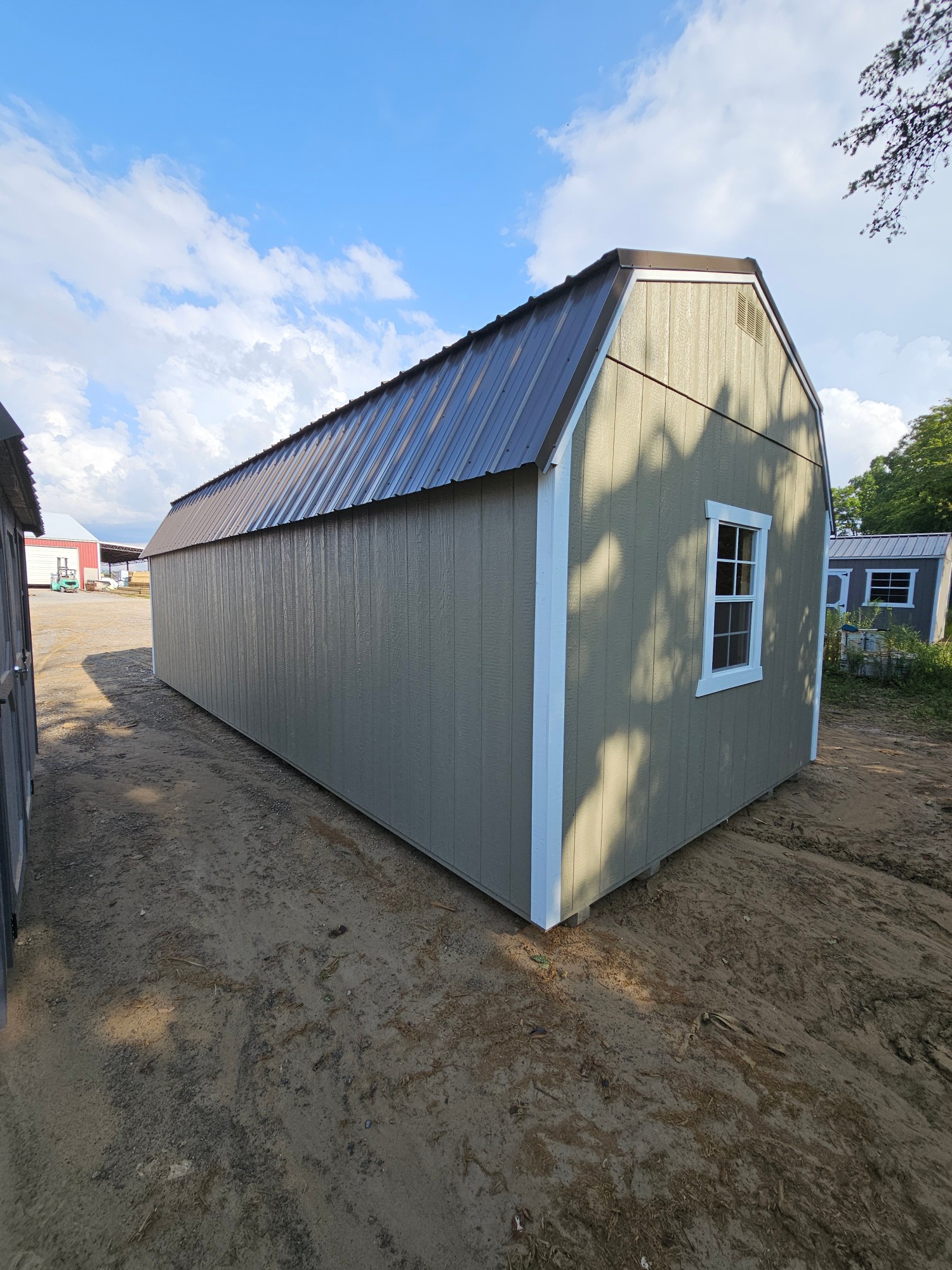 Lofted Barn Garage - 12x28 image 2