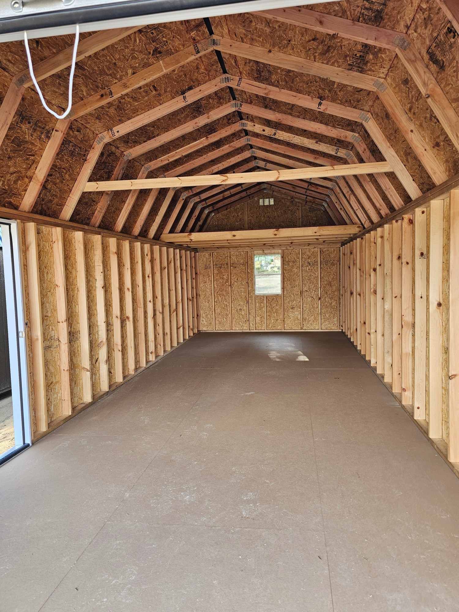 Lofted Barn Garage - 12x28 image 4