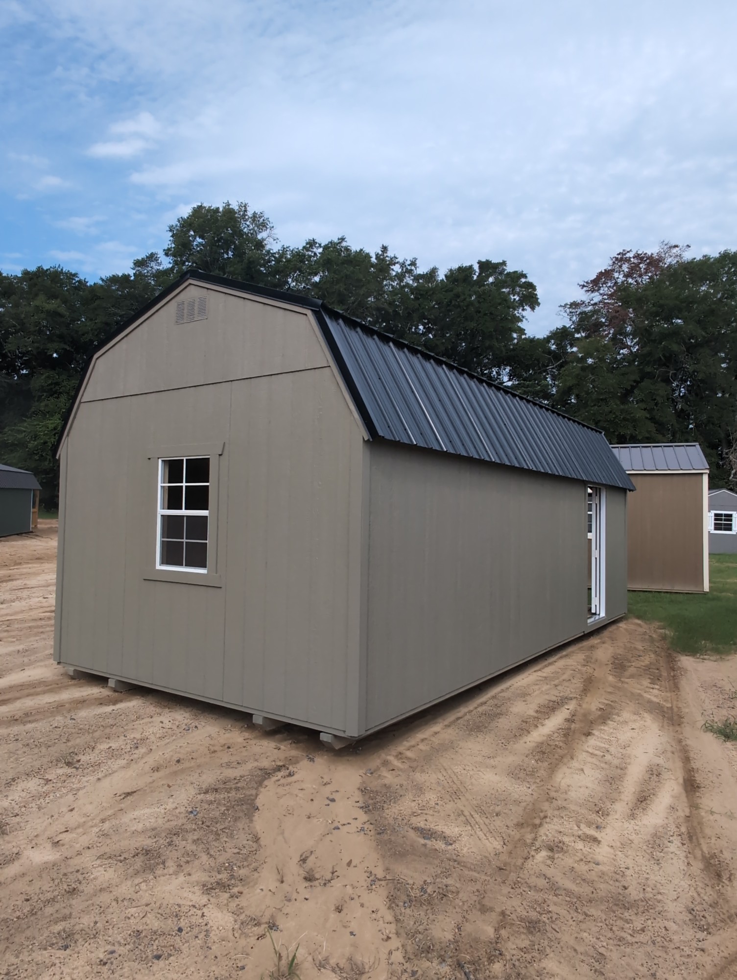 Lofted Barn Garage - 12x24 image 2