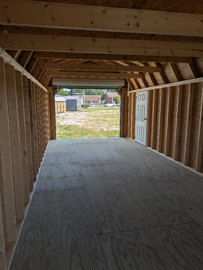 Lofted Barn Garage - 12x28 image 5