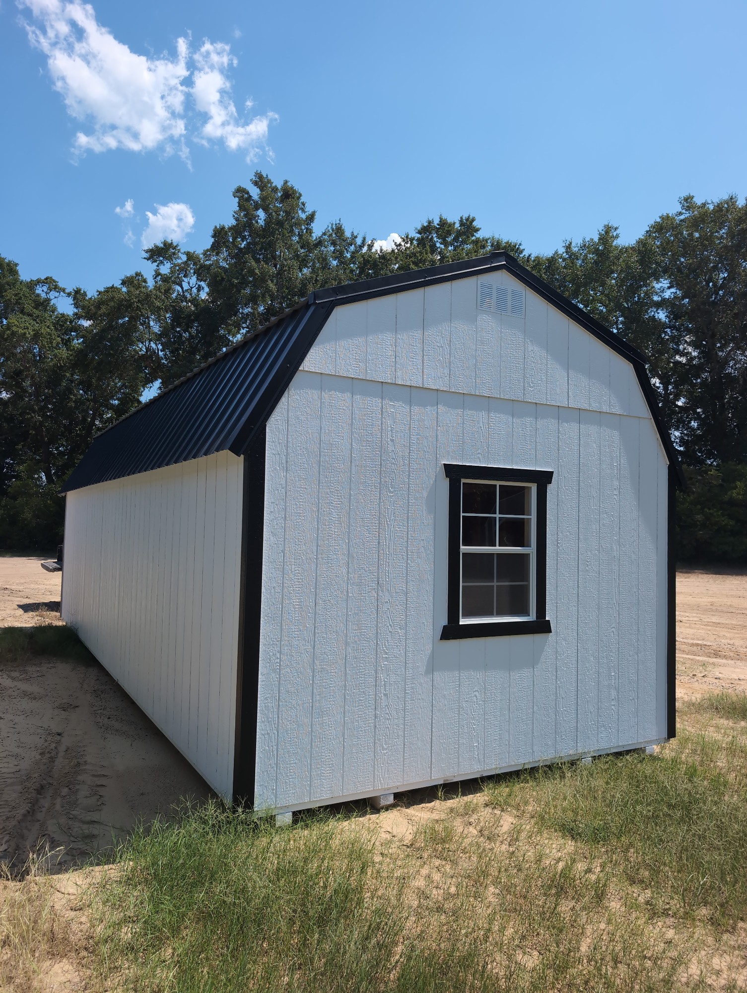 Lofted Barn Garage - 12x28 image 2